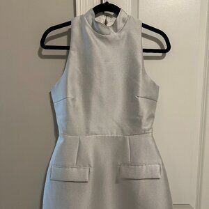 Amanda Uprichard Everhart Dress - Silver